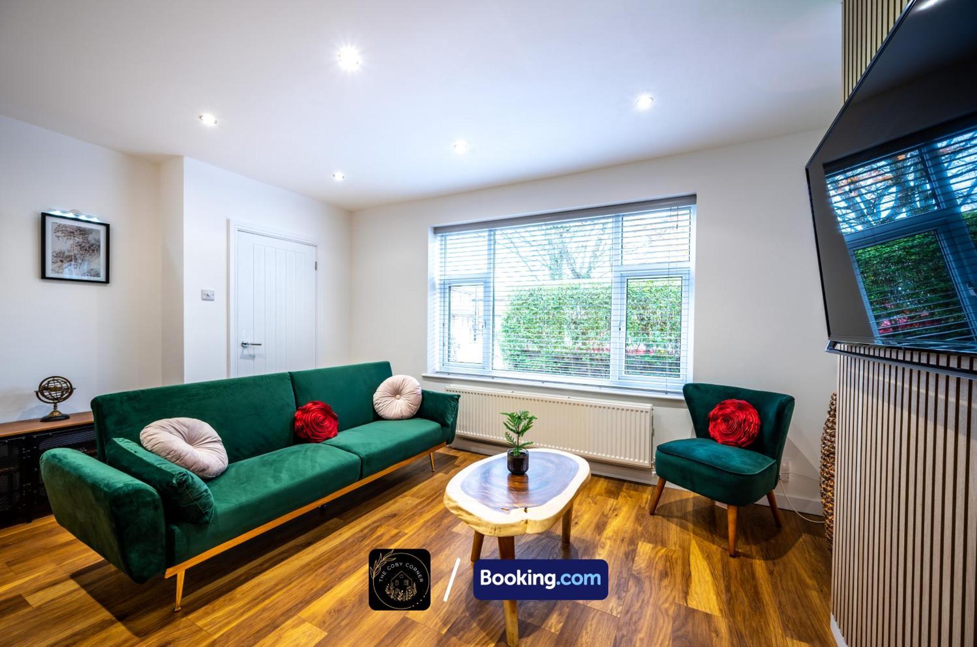 Cosy 3-Bed House, Garden & Free Parking In Stretford Apartment Manchester Luaran gambar